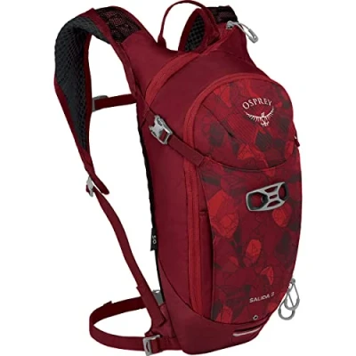 Abbildung von Osprey Women&#039;s Salida 8 Backpack, Claret Red, O/S