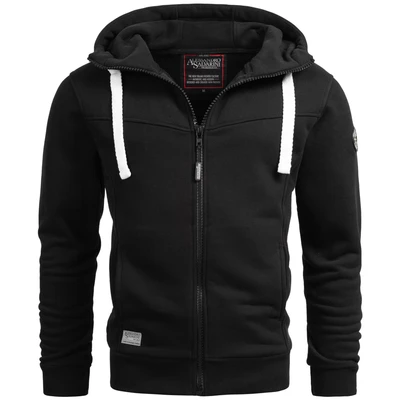 Abbildung von Alessandro Salvarini Kapuzensweatjacke &quot;ASMeroiia&quot;, mit großer Kapuze