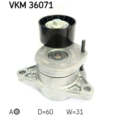 Abbildung von SKF VKM 36071 Spannrolle RENAULT: MASTER 2 Kasten, TRAFIC Bus, OPEL: Vivaro A Kastenwagen, Movano Combi