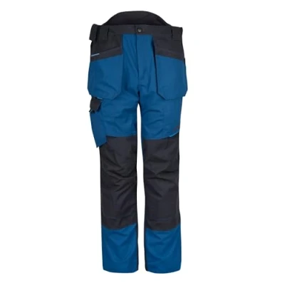 Abbildung von Portwest WX3 Bundhose mit Holstertaschen für Männer, Regelmäßige Länge, Farbe: Persischblau, Größe: 28, T702PBR28
