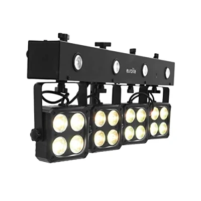 Abbildung von EUROLITE Akku KLS 180 Kompakt Lichtset Komplette DMX LED Lichtanlage mit wiederaufladbarem