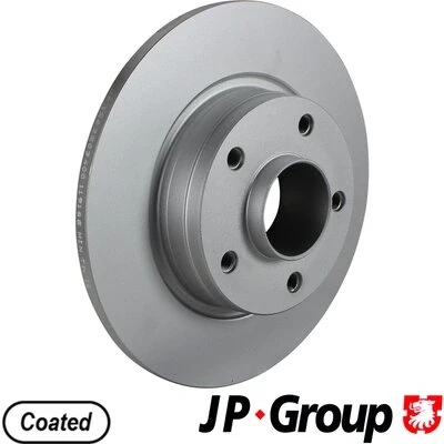 Abbildung von JP GROUP 1263203400 Bremsscheibe Hinterachse 280 12 5 voll beschichtet OPEL: Vivaro A Kastenwagen, Combi, Pritsche / Fahrgestell