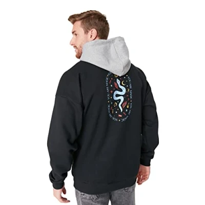 Abbildung von Trendyol Herren Tier Lange Ärmel Plus Size Sweatshirts