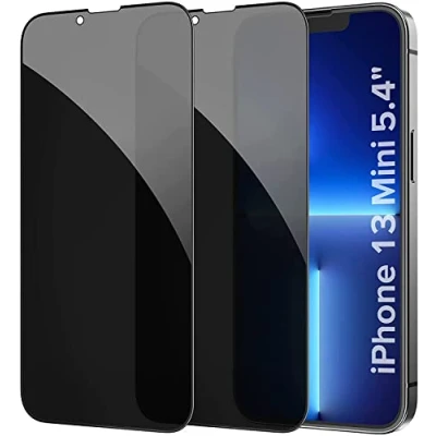 Abbildung von AVANA Sichtschutz Schutzglas für iPhone 13 mini Schutzfolie [2 Stück] Anti Spy Displayschutzfolie 9H Härte Panzer Folie Display Panzerfolie Kratzer Matt