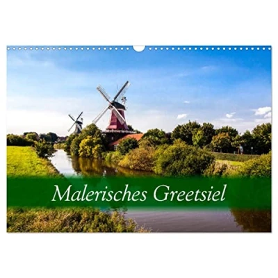 Abbildung von Malerisches Greetsiel (Wandkalender 2025 DIN A3 quer), CALVENDO Monatskalender