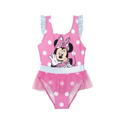 Abbildung von CERDÁ LIFE&#039;S LITTLE MOMENTS Girls Minnie Mouse Kinderbadeanzug Swim Trunks, Pink and White, 6 ans