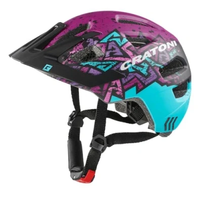 Abbildung von Cratoni Unisex Erwachsene Maxster Pro Fahrradhelm, Wild/Lila, M