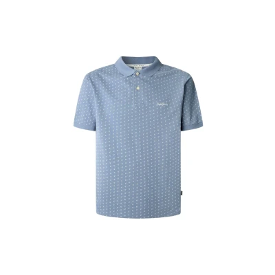 Abbildung von Pepe Jeans Poloshirt, Herren, Größe: Medium, Steel blue