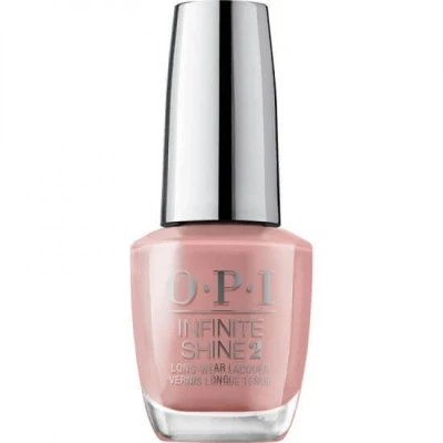 Abbildung von OPI Infinite Shine Barefoot in Barcelona vorgehärtete Gel Technologie ohne UV Lampe bis zu 11 Tage Halt langanhaltender, veganer Nagellack extra breiter ProWide Pinsel für makellosen Auftrag