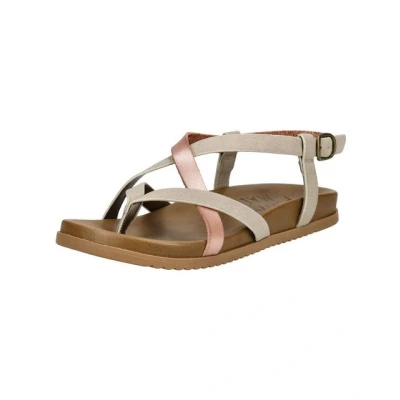 Abbildung von Blowfish Malibu Zehensteg Zehentrenner, Damen, Größe: 41, Gold Schuhe