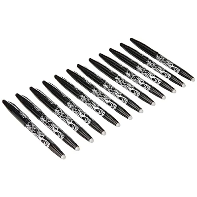 Abbildung von Tintenroller Frixion radierbare Stifte 0,7mm schwarz von Pilot