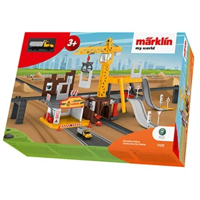 Abbildung von Märklin Modelleisenbahn Baustelle my world Baustellen Station 72222, Spur H0