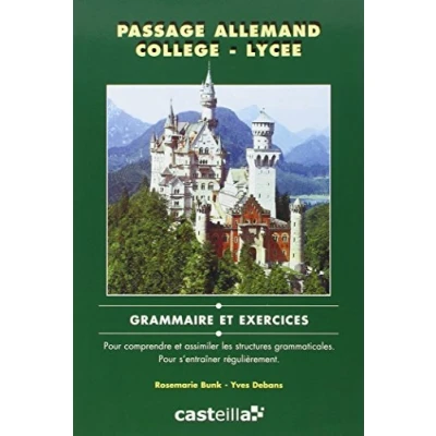 Abbildung von Passage allemand collège, lycée: Grammaire et exercices