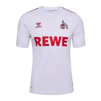 Abbildung von Hummel 1. FC KÖLN 23/24 HOME FußballTrikot, Herren, Größe: 4XL, White/true red