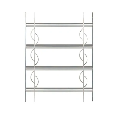 Abbildung von Alberts Fensterschutzgitter &quot;Secorino Style&quot;, Breite ausziehbar 50 65 cm, versch. Höhen