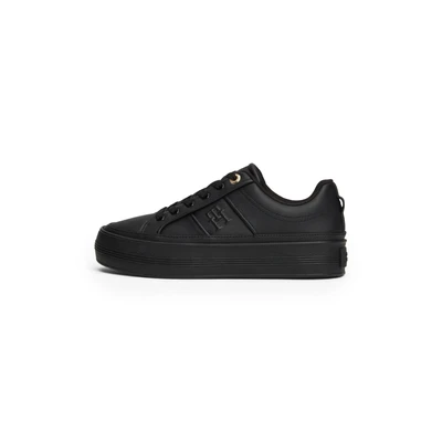 Abbildung von Tommy Hilfiger Sneaker &quot;COLOR POP COURT SNEAKER&quot;, Freizeitschuh, Halbschuh, Schnürschuh mit gepolstertem Schaftrand