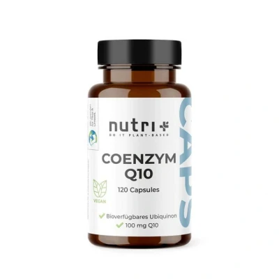 Abbildung von nutri+ Coenzym Q10 Kapseln 100 mg Ubichinon