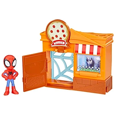 Abbildung von Hasbro Marvel Spidey City Blocks Pizzeria F8360