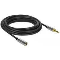 Abbildung von Klinkenverlängerungskabel 3,5mm 3Pin Stecker &gt; Buchse