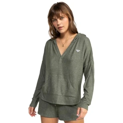 Abbildung von Roxy Stdze Cosy Hood Strickoberteil V Ausschnitt Frau