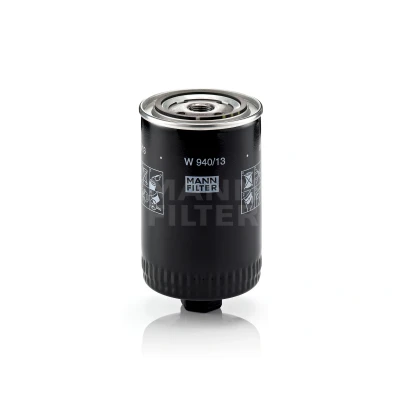 Abbildung von MANN FILTER W 940/13 Ölfilter 3/4 16 UNF mit einem Rücklaufsperrventil Anschraubfilter AUDI: 100 C4 Limousine, Avant