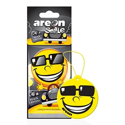 Abbildung von areon Smile Design Auto Lufterfrischer schwarz Cristal (5?St?ck)