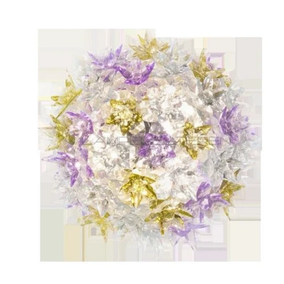 Abbildung von Kartell Bloom, Plafonnier, Kleine, Lavendel