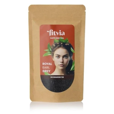 Abbildung von fitvia Schwarzer Tee &quot;Royal Earl Grey&quot;: loser Tee, hochwertiger Grey 100g