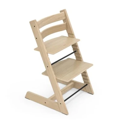 Abbildung von Stokke Hochstuhl TRIPP TRAPP Kinderhochstuhl, verstellbarer und mitwachsender Hochstuhl, Lebenslanger Begleiter am Esstisch