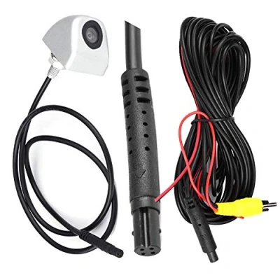 Abbildung von Universal Rückfahrkamera, Auto CCD Rückfahrkamera Ersatzparknachtsicht wasserdicht IP 68(Silber)