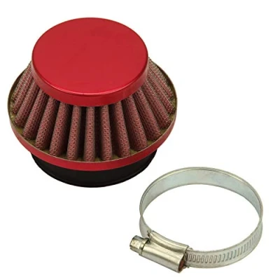 Abbildung von Tuning Luftfilter für Benzin Scooter B Mach1 mit 43ccm oder 49ccm Motor (Rot/Rot 44mm A322 Klein)