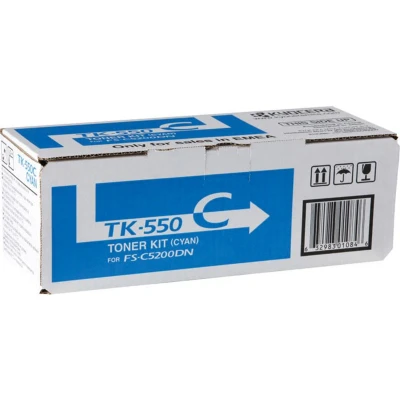 Abbildung von Kyocera TK 550C Cyan Toner