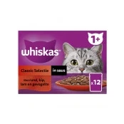 Abbildung von Classic Selection in Saucen Mahlzeitentüten Multipack 12x85g Tiernahrung I Whiskas