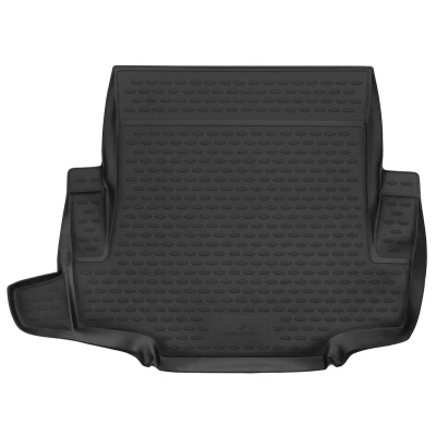 Abbildung von Walser XTR Kofferraumwanne kompatibel mit BMW 1er (E87) 2003 2013, (E81) 2006 2012, 100% passgenaue Antirutschmatte Auto, Gummimatte Kofferraum Schutzmatte, Auto Gummimatten