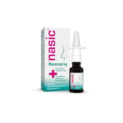 Abbildung von nasic Nasenspray Mit dem Wirkplus Abschwellendes &amp; wundheilungsförderndes Schnupfenspray für Erwachsene Schulkinder Xylometazolin Dexpanthenol 10 ml