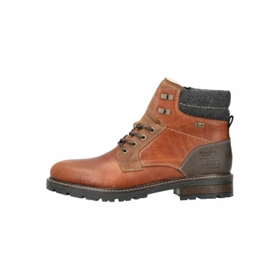 Abbildung von Rieker Schnürstiefelette Amaretto peanut moro granit, Herren, Größe: 44, granit Schuhe