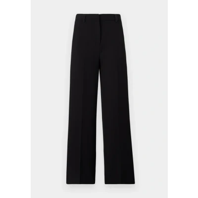Abbildung von YAS Likka WIDE Pants Stoffhose, Damen, Größe: Small, Black