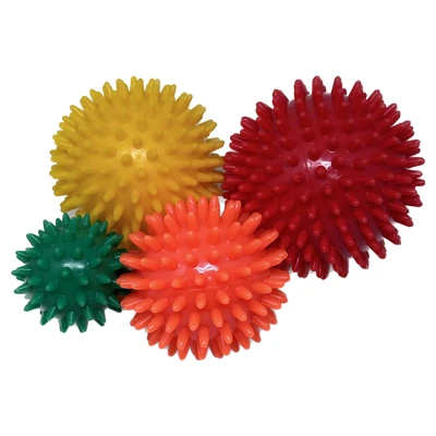 Abbildung von Igelball Set 4 Grün, Rot, Gelb, Orange St