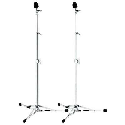 Abbildung von TAMA CLASSIC Series Beckenständer Bundle 2 teilig, im Vintage Look der 60er Jahre und 1,48kg pro Einheit (HC52FX2)