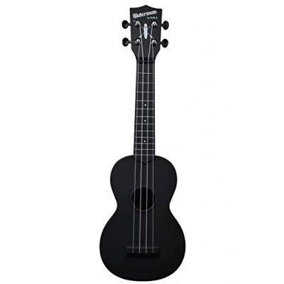 Abbildung von KALA Waterman KA SWB BK Black Soprano Ukulele, with Tote Bag