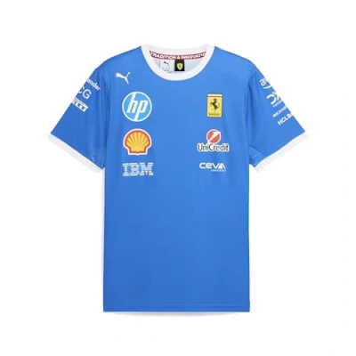 Abbildung von PUMA Scuderia Ferrari HP Team Monza T Shirt Herren, Motorsport, Steer Blau, S
