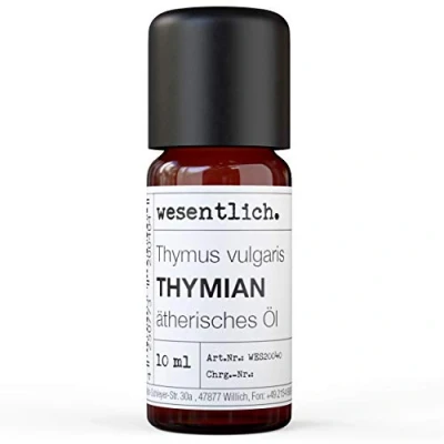 Abbildung von wesentlich. Duftlampe Thymian 10ml ätherisches Öl