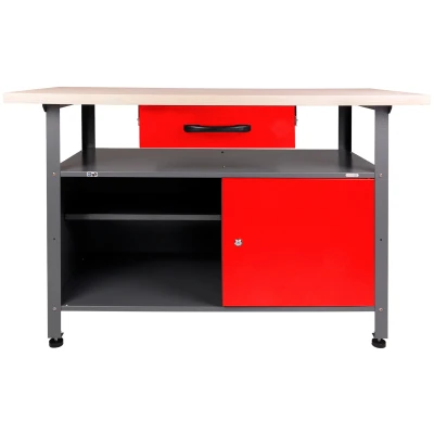 Abbildung von ONDIS24 Werkbank Klaus, (Set), höhenverstellbar, ca. 120 x 60 85 cm