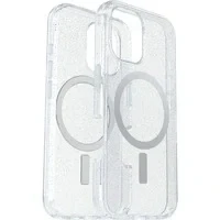 Abbildung von Otterbox Symmetry Series Clear MagSafe transparente Hülle für iPhone 16, stoßfest, sturzsicher, schützende Hülle, 3X getestet nach Militärstandard, Stardust