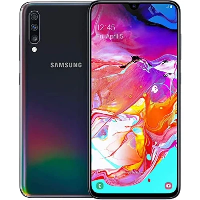 Abbildung von Samsung Galaxy A70 Duos A705F/DS 128GB Schwarz (Generalüberholt)