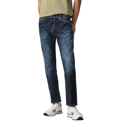 Abbildung von Pepe Jeans Herren Spike Straight Jeans, Denim Z45, 28W / 32L