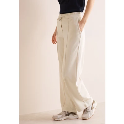 Abbildung von Cecil Straight LEG Jogginghose, Damen, Größe: Lx32, Beige