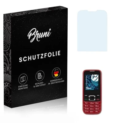 Abbildung von Bruni Schutzfolie kompatibel mit Swisstone SC 230 Folie, glasklare Displayschutzfolie (2X)