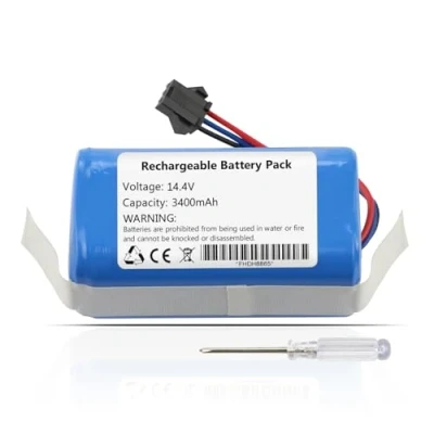 Abbildung von ANTIEE 3400mAh Ersatz Akku Kompatibel mit AIRROBO P20 Aspirapolvere RoboVac Home Vacuum Cleaner Heimroboter 14.4V Total Clean Staubsauge