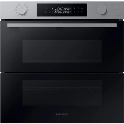 Abbildung von Samsung Pyrolyse Backofen &quot;NV7B4530ZAS&quot;, NV7B4530ZAS, Selbstreinigung, Dual Cook Flex Ein Ofen. Zwei Garräume. Maximale Flexibilität.
